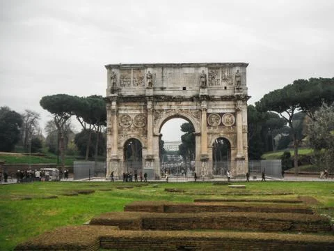 Arch of Constantine Stock Photos