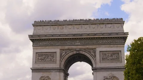 Arch De Triumph Stock Footage 97029331