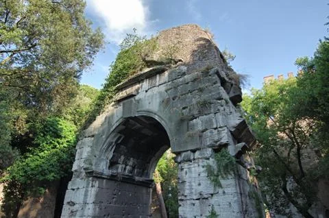 The Arch of Drusus Stock-Fotos