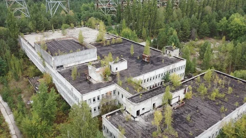 Arch, Duga. Soviet over-the-horizon radar station 스톡 동영상 128307671