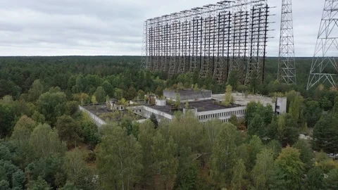 Arch, Duga. Soviet over-the-horizon radar station Видео 128320364