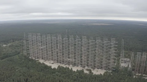 Arch, Duga. Soviet over-the-horizon radar station Видео 128322817