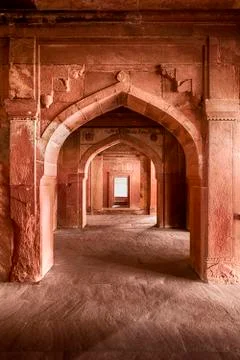 Arch In The Emperor Bedchamber Foto stock