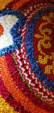 Arch of Flowers Foto stock