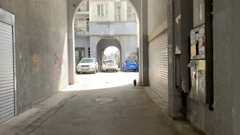 Arch in the house Stock Footage 154137749