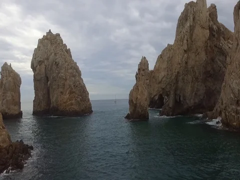 The arch in Los cabos, San lucas, BCS Видео 78548741