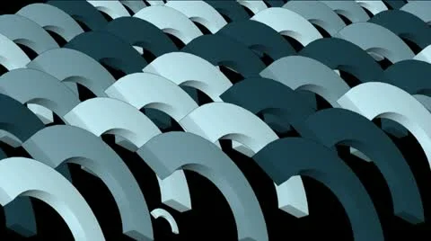 Arch math geometry array,computer tech web background. Stock Footage 11023241