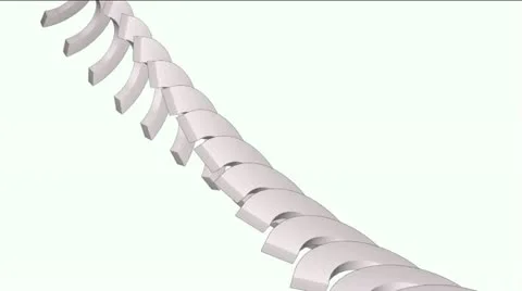 Arch math geometry array,conveyor belt &amp; stairs,computer tech web background. Stock Footage 11022788