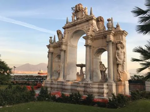Arch in Naples Stock Photos