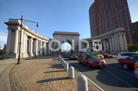 An Arch in NYC Stock Photos