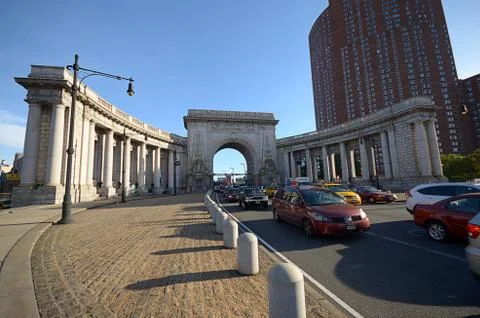 An Arch in NYC Stock Photos