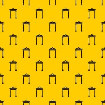 Arch pattern 스톡 일러스트