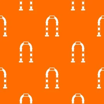 Arch pattern seamless 스톡 일러스트