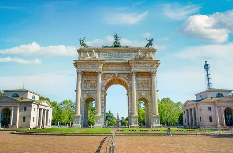 Arch of Peace Stock Photos
