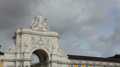 Arch in Portugal Stock Footage 60054869