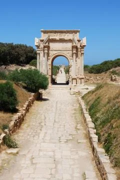 Arch of septimius severus Stock Photos