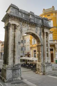 The Arch of Sergius Stock Photos