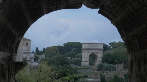Arch of Tito Stock Footage 87619347