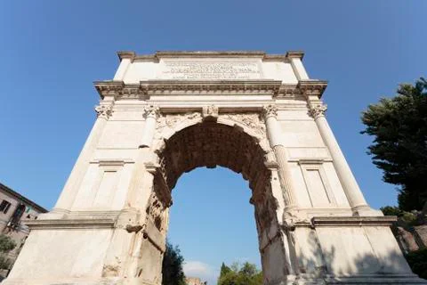 Arch of Titus Stock Photos
