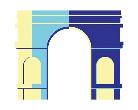 Arch of triump Stock-Illustration