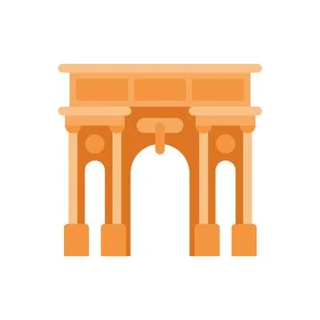 Arch of Triumph design Ilustração Stock