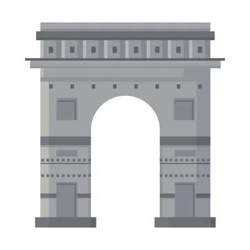 Arch of triumph icon Stock Illustration