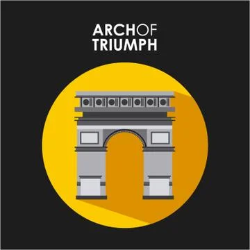 Arch of triumph Stock-Illustration