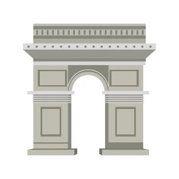 Arch of triumph Stock Illustration