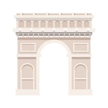 Arch of triumph Illustrazione stock