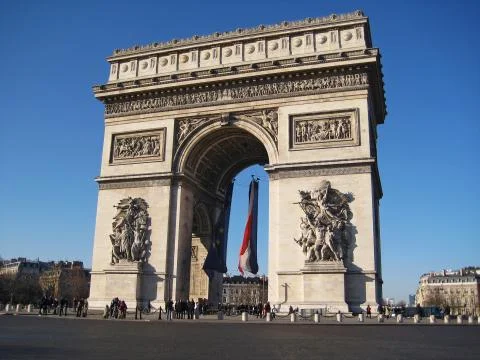 Arch of  triumph Stock Photos