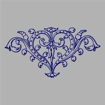 Arch vector design for laser or cnc cutting pattern Stock Illustration