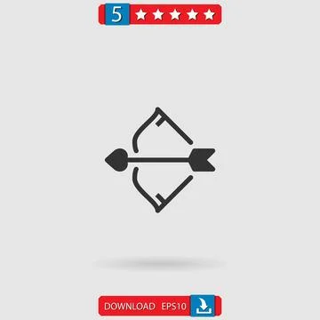 Arch vector icon Stock Illustration