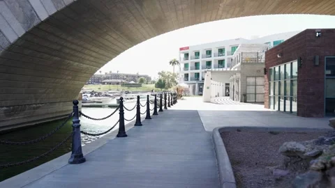 Arch-Walkway Editorial Stockbeeldmateriaal 345838428