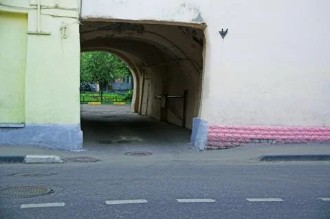 Arch way Stock Photos
