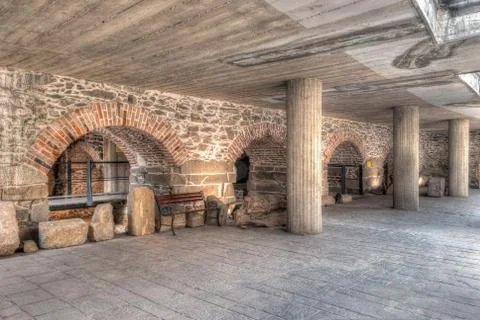 Archaeologic museum Stock Photos