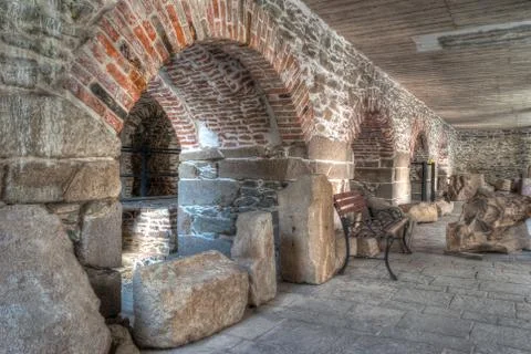 Archaeologic museum Stock Photos