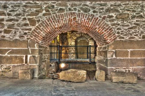 Archaeologic museum Stock Photos