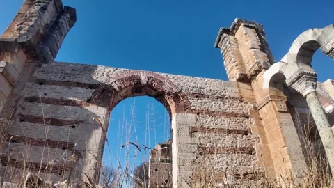 Archaeological area of Philippi, Greece Stock Footage 323189241