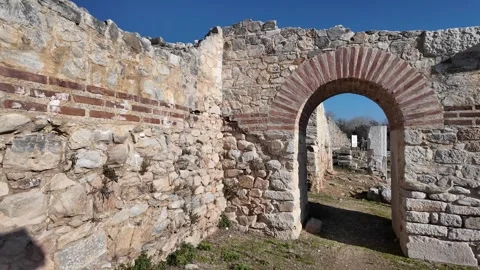 Archaeological area of Philippi, Greece Stock Footage 337296167