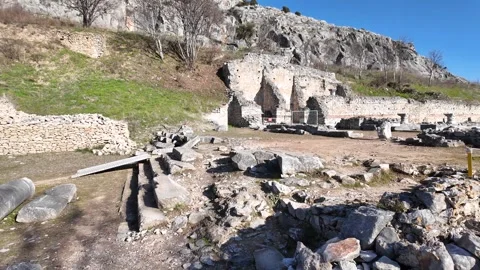 Archaeological area of Philippi, Greece 動画素材 337296549