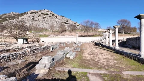Archaeological area of Philippi, Greece Stock Footage 337298064