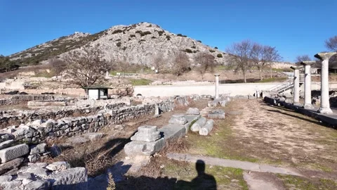 Archaeological area of Philippi, Greece Видео 343937570