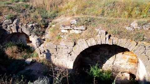 Archaeological in Crimea Stock Footage 54928186