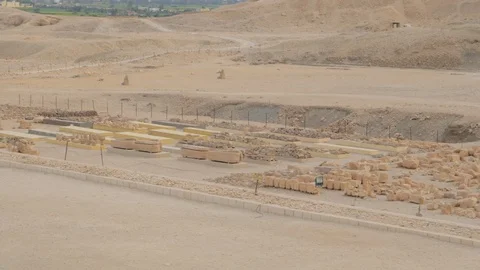 Archaeological Excavations in Egypt Stock Footage 87072501