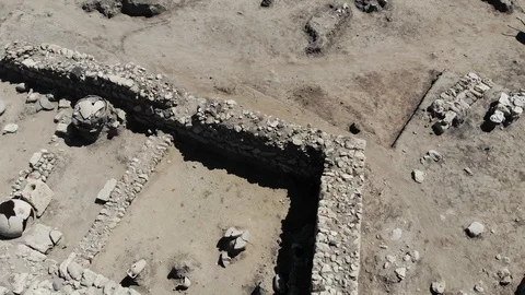 Archaeological excavations Stock Footage 112260583
