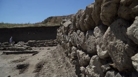 Archaeological excavations Stock Footage 112260658