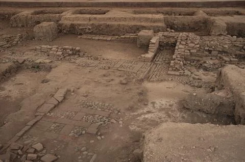Archaeological site in Java Fotos Stock