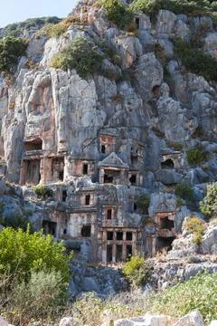 Archaeological site of Myra Stock Photos