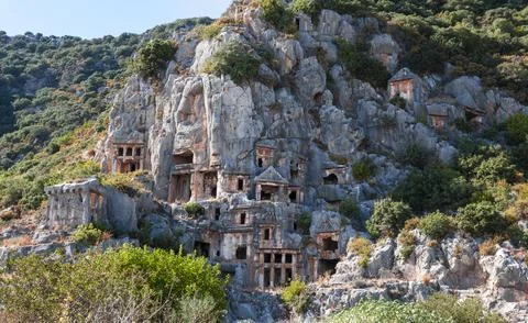 Archaeological site of Myra Stock Photos