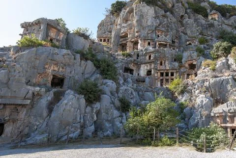 Archaeological site of Myra Stock Photos